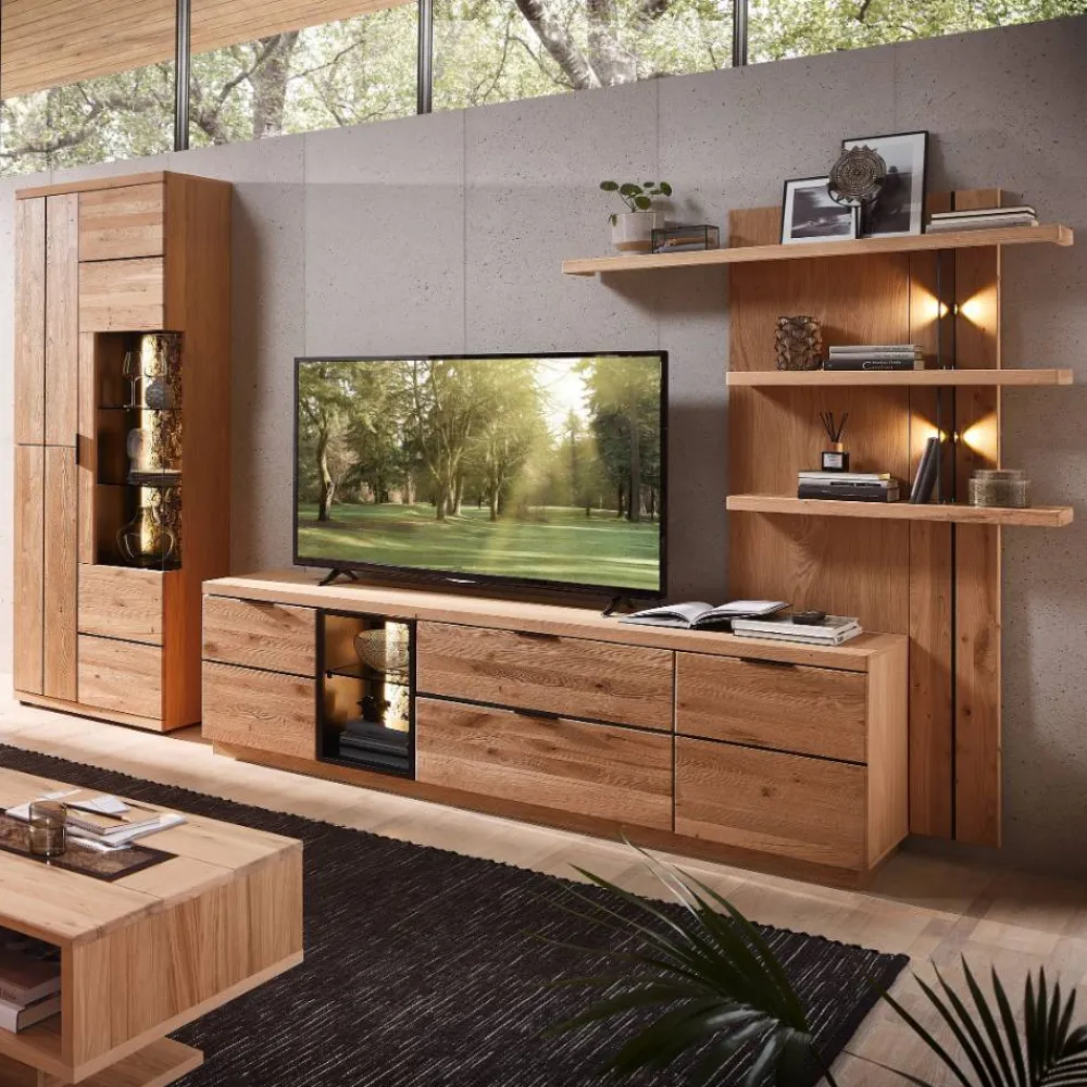 Wohnwand modern Emly*Pharao24 Best