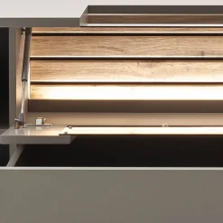 Clearance Wohnwand modern Gerrit Wohnwand 300 Cm|Moderne Wohnwände