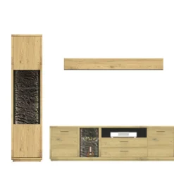 Wohnwand modern Ostoro*Pharao24 Sale