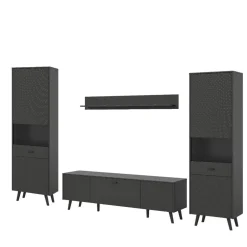 Online Wohnwand modern Ratisca Moderne Wohnwände|Wohnwand 300 Cm