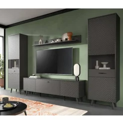 Online Wohnwand modern Ratisca Moderne Wohnwände|Wohnwand 300 Cm