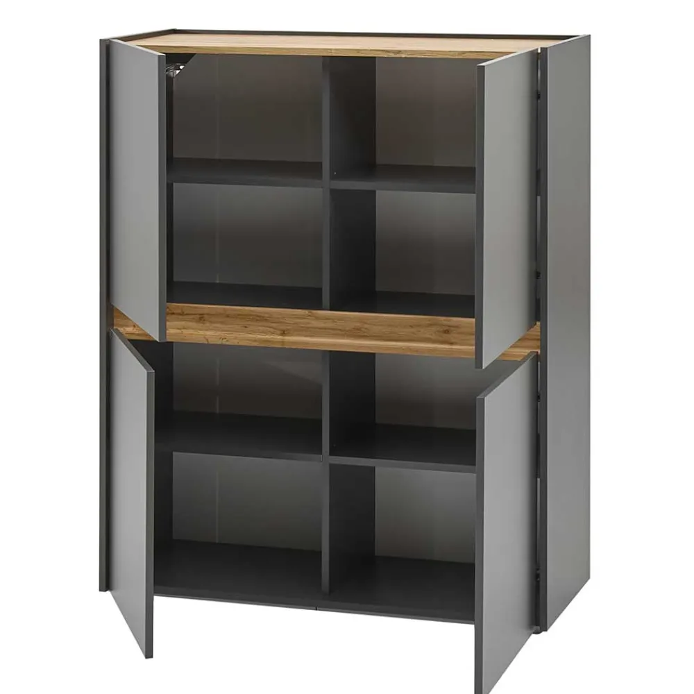 Wohnwand modern Uzniana*Pharao24 Best