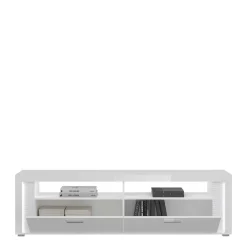 Wohnwand modern weiß Countrys*Pharao24 Outlet