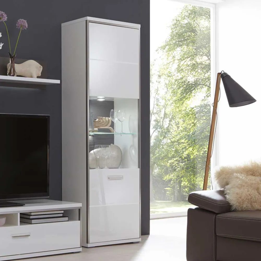 Wohnwand Vitrine Lefaria*Pharao24 Outlet