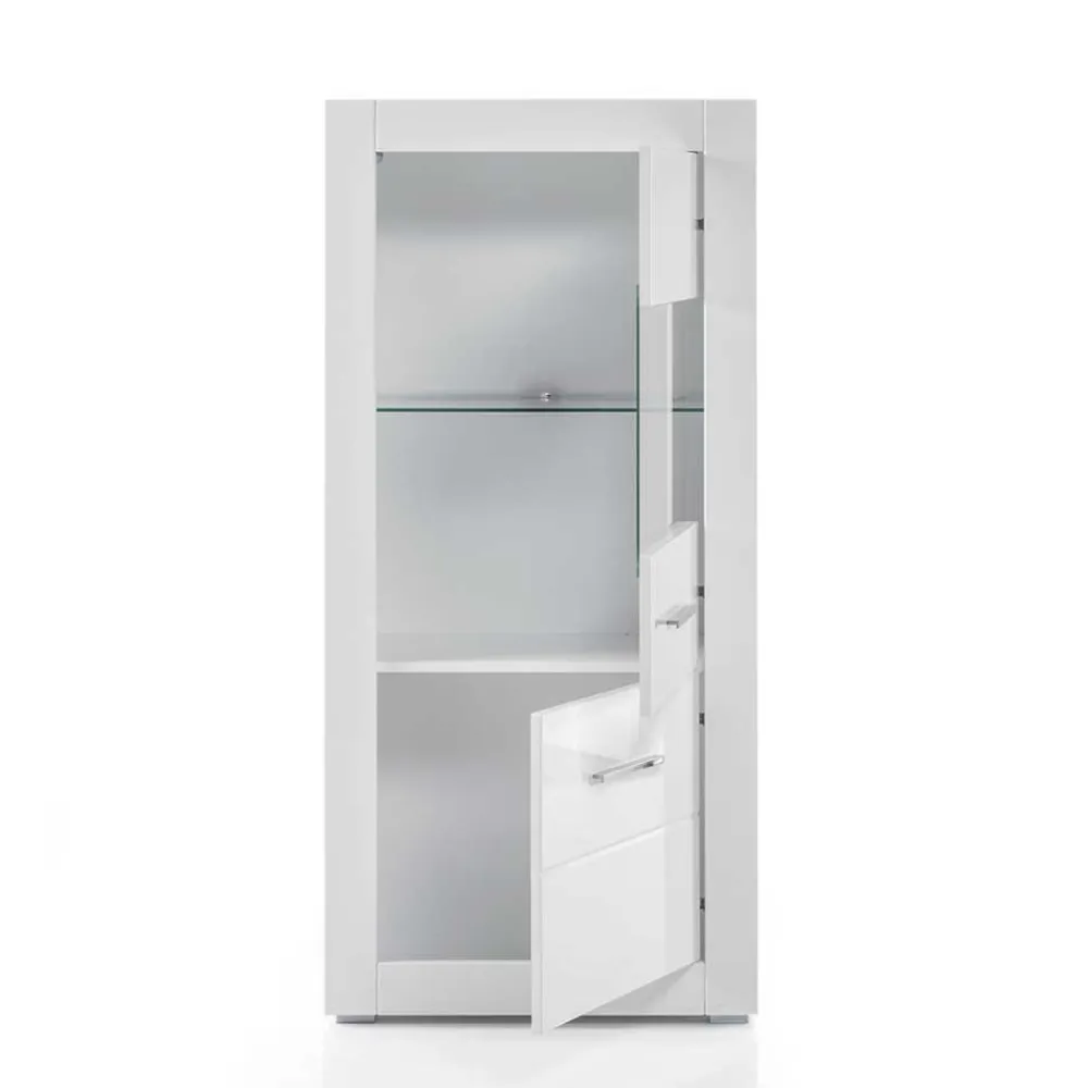 Hot Wohnwand Vitrine Triango Vitrinenschrank|Stauraumvitrinen