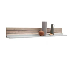 New Wohnwand weiß modern Polar Wohnzimmerschrank|Wohnwand 300 Cm