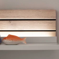 New Wohnwand weiß modern Polar Wohnzimmerschrank|Wohnwand 300 Cm