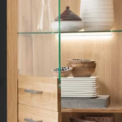 Discount Wohnwand Wildeiche Divrina Wohnwand 350 Cm|Moderne Wohnwände