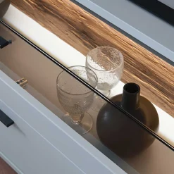 Wohnzimmer Anbauwand Barat*Pharao24 Outlet