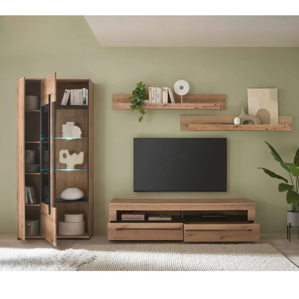 Online Wohnzimmer Anbauwand Cemutra Moderne Wohnwände|Wohnwand 250 Cm