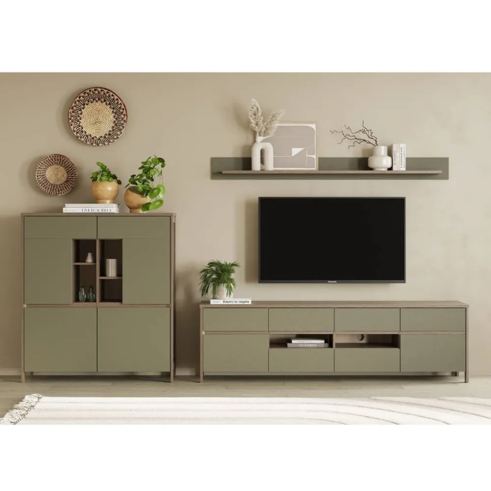 Wohnzimmer Anbauwand Fine*Pharao24 Clearance