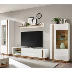 Wohnzimmer Anbauwand Franvos Wohnwand 300 Cm