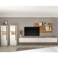 Wohnzimmer Anbauwand Rascian*Pharao24 Outlet