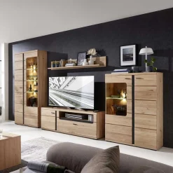 Online Wohnzimmer Anbauwand Sebetino Wohnzimmerschrank|Wohnwand 350 Cm