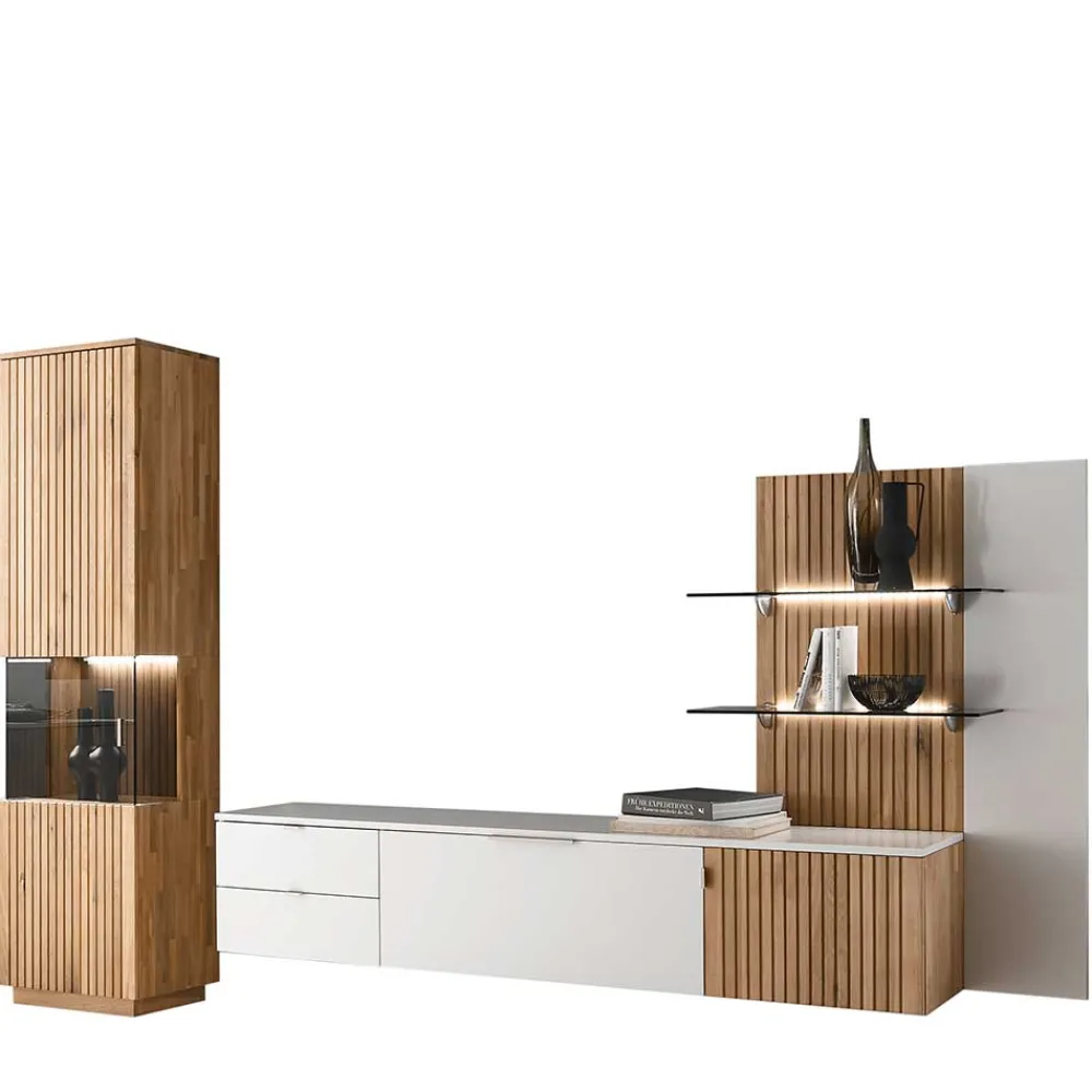 Wohnzimmer Anbauwand Sibiuta*Pharao24 Outlet