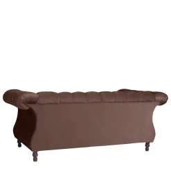 New Wohnzimmer Couch braun Rennia 2 Sitzer Sofa
