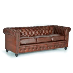 Wohnzimmer Couch Puerto 3 Sitzer Sofa