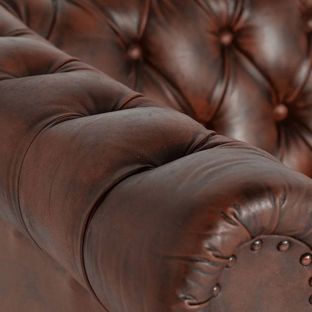 Wohnzimmer Couch Puerto 3 Sitzer Sofa