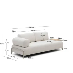 Wohnzimmer Couch Vivo 3 Sitzer Sofa