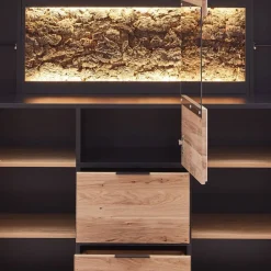 Outlet Wohnzimmer Highboard Emly Wohnzimmervitrinen|Vitrinenschrank