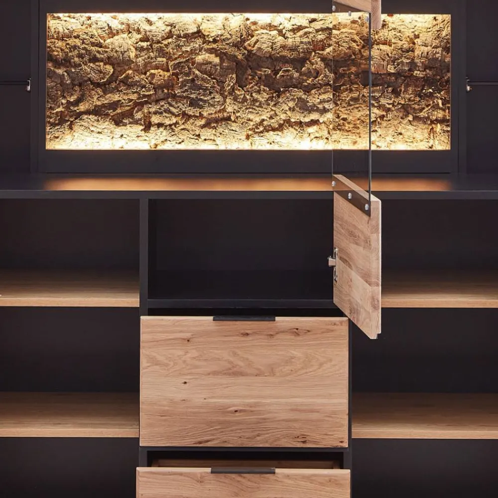 Outlet Wohnzimmer Highboard Emly Wohnzimmervitrinen|Vitrinenschrank