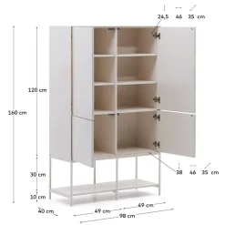Sale Wohnzimmer Highboard Miobelda Wohnzimmerkommoden|Wohnzimmerschrank
