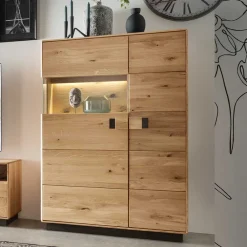 Online Wohnzimmer Highboard Seldran Vitrinenschrank|Stauraumvitrinen