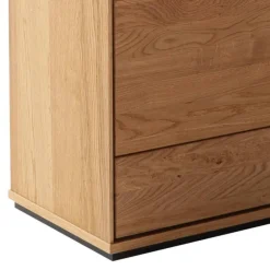 Outlet Wohnzimmer Highboard Sisam Stauraumvitrinen|Highboards