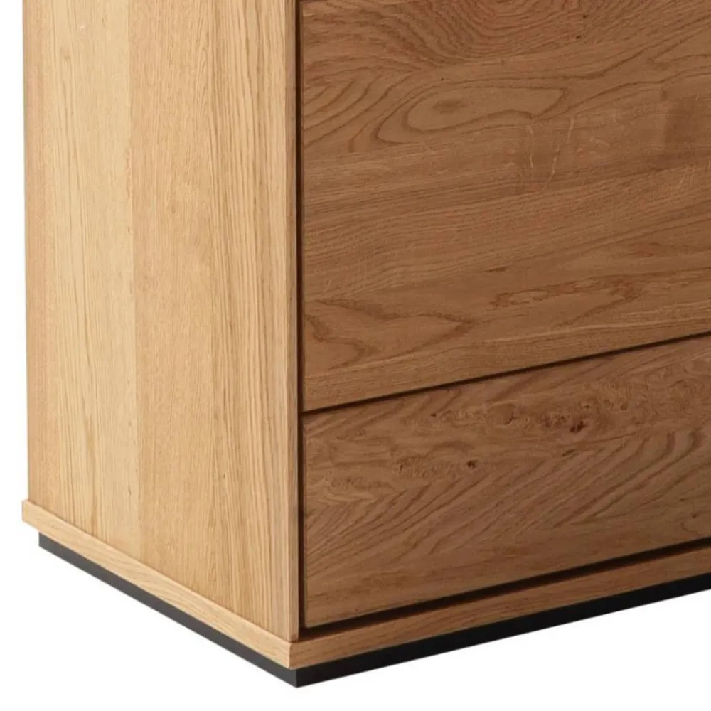 Outlet Wohnzimmer Highboard Sisam Stauraumvitrinen|Highboards