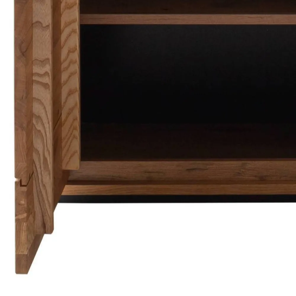 Outlet Wohnzimmer Highboard Sisam Stauraumvitrinen|Highboards