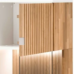 Wohnzimmer Highboard Vitrine Sibiuta*Pharao24 Clearance