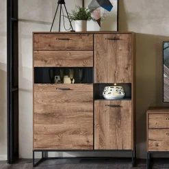 Wohnzimmer Highboard Washton*Pharao24 Best