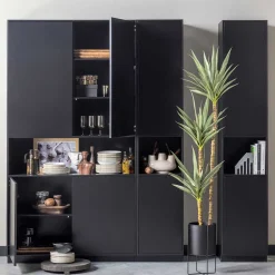 Sale Wohnzimmer Hochschrank Vreino Massivholzmöbel|Wohnzimmerschrank