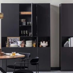 Sale Wohnzimmer Hochschrank Vreino Massivholzmöbel|Wohnzimmerschrank