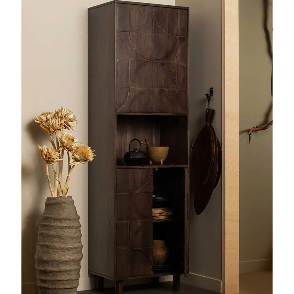 Best Wohnzimmer Schrank Florian Vitrinenschrank|Wohnzimmervitrinen