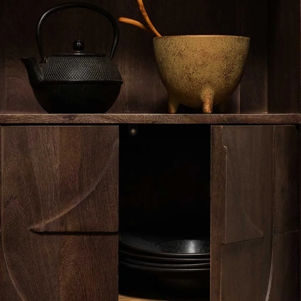 Best Wohnzimmer Schrank Florian Vitrinenschrank|Wohnzimmervitrinen