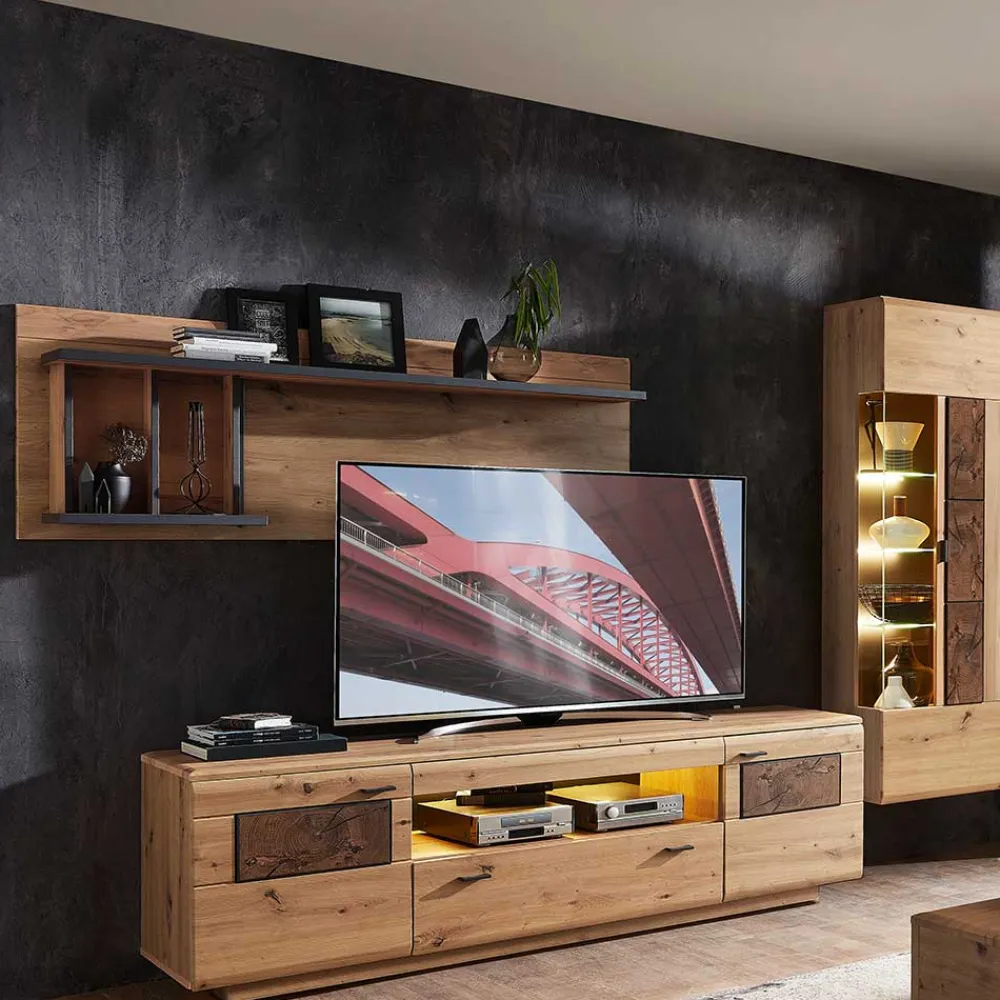 Clearance Wohnzimmer Schrankwand Philsov Moderne Wohnwände|Wohnwand 250 Cm