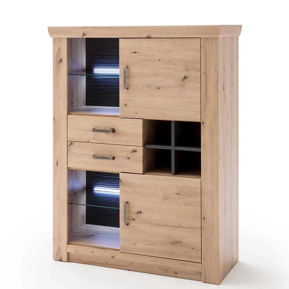 Best Wohnzimmer Schrankwand Tridovina Wohnwand 350 Cm|Moderne Wohnwände