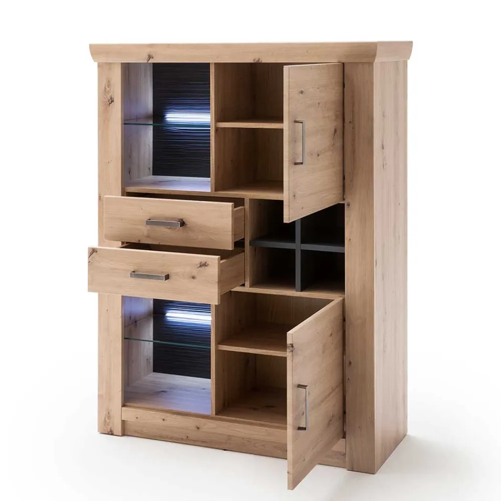 Best Wohnzimmer Schrankwand Tridovina Wohnwand 350 Cm|Moderne Wohnwände