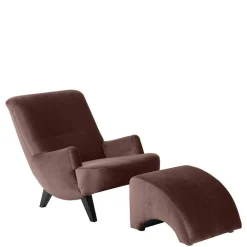 Clearance Wohnzimmer Sessel braun Perlos Relaxsessel