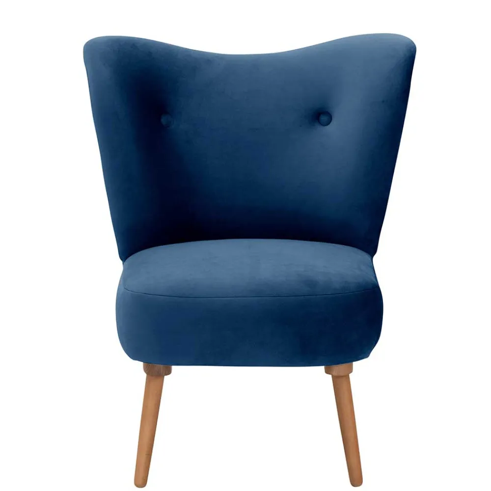 Wohnzimmer Sessel dunkelblau Bechir Wohnzimmer Sessel