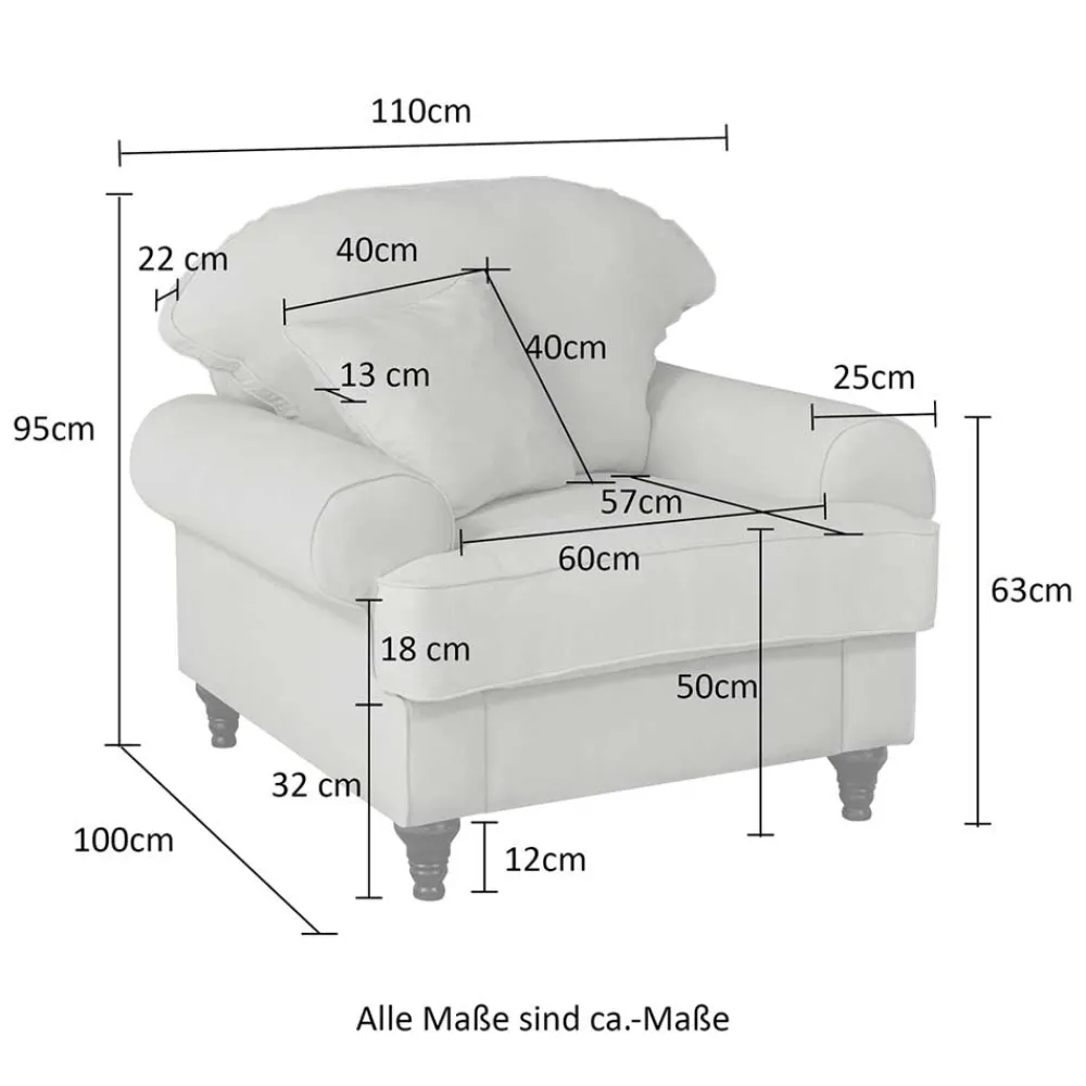 Wohnzimmer Sessel Mallorca*Pharao24 Discount