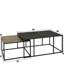 Hot Wohnzimmer Tisch Set Pingdong Wohnzimmertisch|Beistelltische