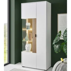 Hot Wohnzimmer Vitrine Saladd Vitrinenschrank|Stauraumvitrinen