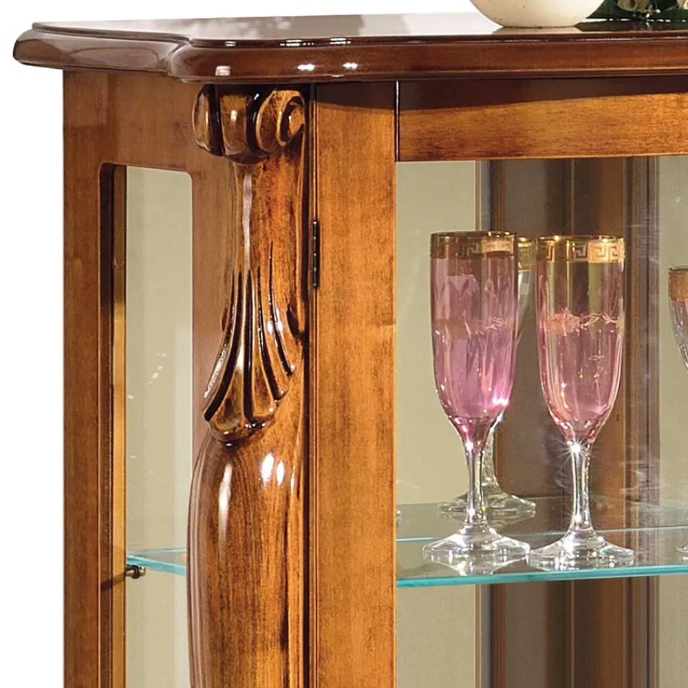 Clearance Wohnzimmer Vitrine Savolina Stauraumvitrinen