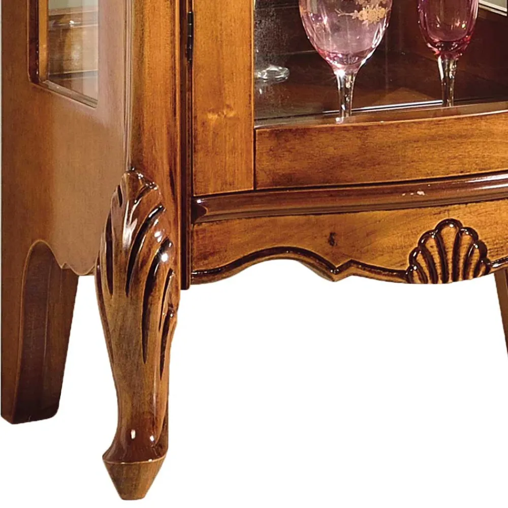 Clearance Wohnzimmer Vitrine Savolina Stauraumvitrinen