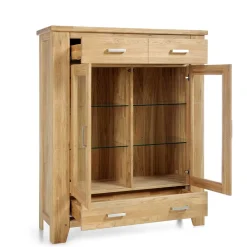 Wohnzimmer Vitrinenschrank Mocorapo*Pharao24 New