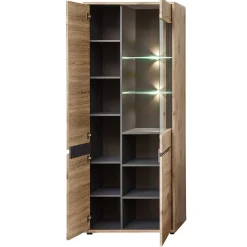 Wohnzimmer Vitrinenschrank Griffin*Pharao24 Sale