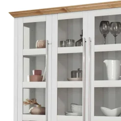 Wohnzimmer Vitrinenschrank Mevidra*Pharao24 Discount