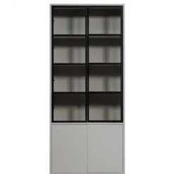 Hot Wohnzimmer Vitrinenschrank Edmonda Massivholzmöbel|Vitrinenschrank